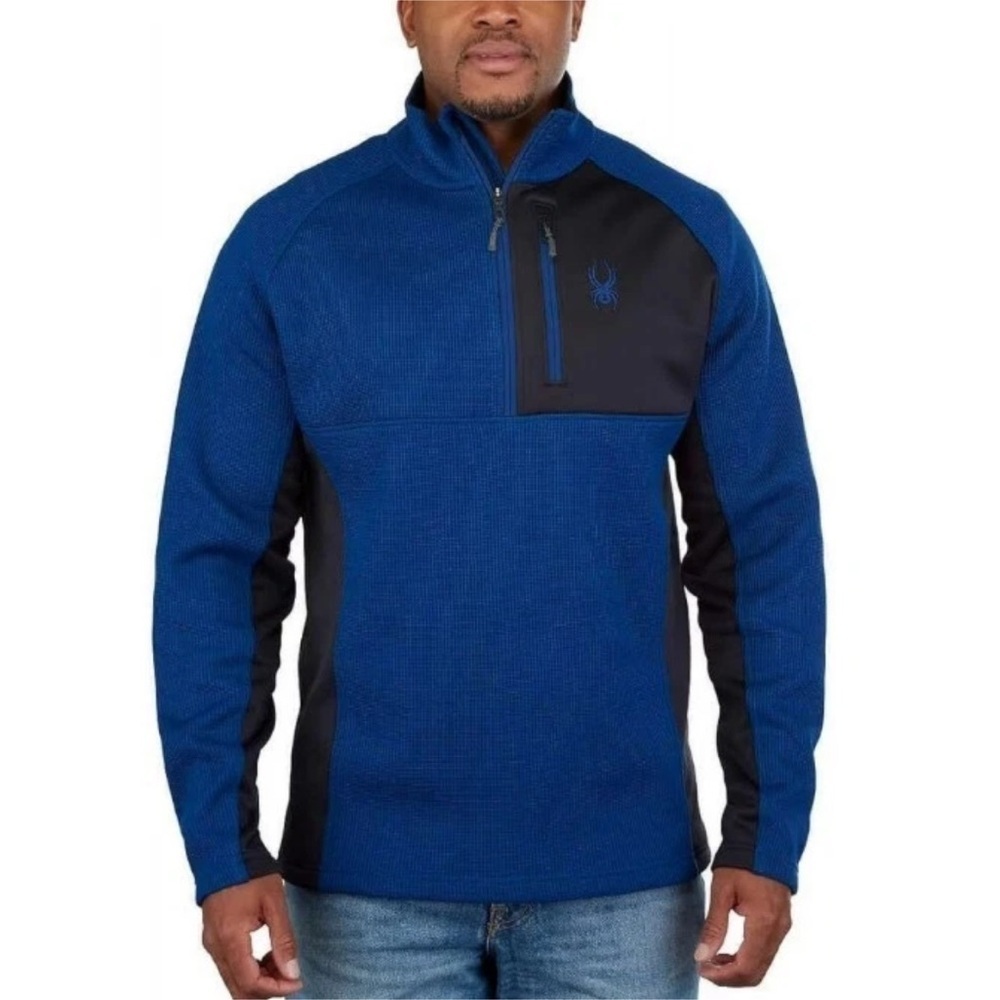 Spyder Bandit Gait Knit Performance Half Zip Jacket Sweatshirt sz M